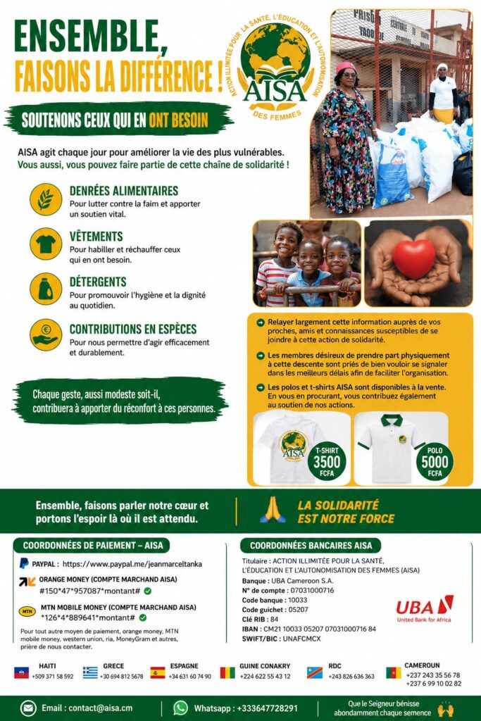 AVEC AISA, ENSEMBLE POUR LA DIFFÉRENCE
